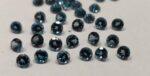 Natural London Blue Topaz 3.5 mm Round Faceted Cut – AAA Quality London Blue Topaz Round Faceted Cut 3.5mm