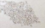 Natural White Topaz 1 mm Round Faceted Cut – AAA Quality White Topaz Round Faceted Cut 1mm