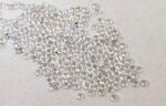 Natural White Topaz 1 mm Round Faceted Cut – AAA Quality White Topaz Round Faceted Cut 1mm