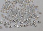 Natural White Topaz 2.5 mm Round Faceted Cut – AAA Quality White Topaz Round Faceted Cut 2.5mm