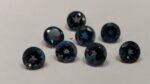 Natural London Blue Topaz 6 mm Round Faceted Cut – AAA Quality London Blue Topaz Round Faceted Cut 6mm