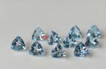 Natural Sky Blue Topaz 10 mm Trillion Faceted Cut – AAA Quality Sky Blue Topaz Trillion Faceted Cut 10mm