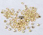 Natural Yellow Sapphire 1 mm Round Diamond Faceted Cut – AAA Quality Yellow Sapphire Round Diamond Cut 1mm