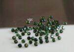 Natural Green Tourmaline 2 mm Round Faceted Cut – AAA Quality Green Tourmaline Round Faceted Cut 2mm