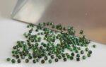 Natural Green Tourmaline 1.5 mm Round Faceted Cut – AAA Quality Green Tourmaline Round Faceted Cut 1.5mm