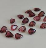 Natural Pink Tourmaline 5×7 mm Pear Faceted Cut – AAA Quality Pink Tourmaline Pear Faceted Cut 5x7mm