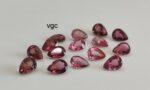 Natural Pink Tourmaline 5×7 mm Pear Faceted Cut – AAA Quality Pink Tourmaline Pear Faceted Cut 5x7mm