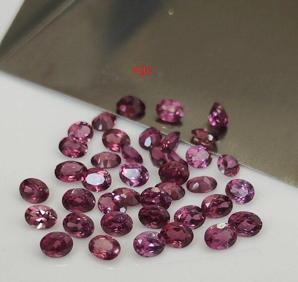 Natural Pink Tourmaline 5×7 mm Oval Faceted Cut – AAA Quality Pink Tourmaline Oval Faceted Cut 5x7mm