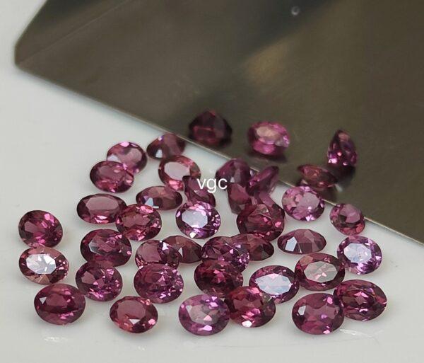 Natural Pink Tourmaline 5×7 mm Oval Faceted Cut – AAA Quality Pink Tourmaline Oval Faceted Cut 5x7mm