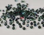 Natural Good Greenish Blue Tourmaline 2.5 mm Round Faceted Cut – AAA Quality Tourmaline Round Faceted Cut 2.5mm