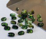Natural Green Tourmaline 3×5 mm Oval Faceted Cut – AAA Quality Green Tourmaline Oval Faceted Cut 3x5mm