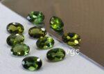 Natural Green Tourmaline 5×7 mm Oval Faceted Cut – AAA Quality Green Tourmaline Oval Faceted Cut 5x7mm