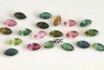 Natural Multi Tourmaline 2×4 mm Marquise Faceted Cut – AAA Quality Multicolor Tourmaline Marquise 2x4mm