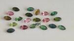 Natural Multi Tourmaline 2×4 mm Marquise Faceted Cut – AAA Quality Multicolor Tourmaline Marquise 2x4mm