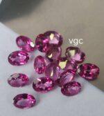 Natural Coated Pink Topaz 10×14 mm Oval Faceted Cut – AAA Quality Pink Topaz Oval Faceted Cut 10x14mm