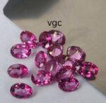 Natural Coated Pink Topaz 10×14 mm Oval Faceted Cut – AAA Quality Pink Topaz Oval Faceted Cut 10x14mm