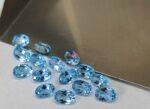 Natural Swiss Blue Topaz 3×5 mm Oval Faceted Cut – AAA Quality Swiss Blue Topaz Oval Faceted Cut 3x5mm