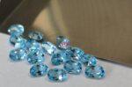 Natural Swiss Blue Topaz 3×5 mm Oval Faceted Cut – AAA Quality Swiss Blue Topaz Oval Faceted Cut 3x5mm