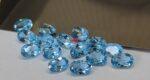 Natural Swiss Blue Topaz 3×5 mm Oval Faceted Cut – AAA Quality Swiss Blue Topaz Oval Faceted Cut 3x5mm