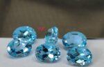 Natural Swiss Blue Topaz 10×12 mm Oval Faceted Cut – AAA Quality Swiss Blue Topaz Oval Faceted Cut 10x12mm