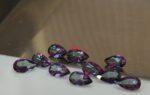 Natural Coated Mystic Topaz 4×6 mm Pear Faceted Cut – AAA Quality Mystic Topaz Pear Faceted Cut 4x6mm