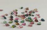 Natural Multi Tourmaline 3×5 mm Pear Faceted Cut – AAA Quality Multicolor Tourmaline Pear 3x5mm
