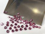 Natural Pink Tourmaline 2.5 mm Round Faceted Cut – AAA Quality Pink Tourmaline Round Faceted Cut 2.5mm