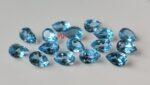 Natural Swiss Blue Topaz 4×6 mm Pear Faceted Cut – AAA Quality Swiss Blue Topaz Pear Faceted Cut 4x6mm