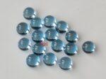 Natural Swiss Blue Topaz 4 mm Round Cabochon – AAA Quality Swiss Blue Topaz Round Cabochon 4mm