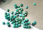 Natural Tibbati Turquoise 3 mm Round Cabochon – AAA Quality Tibetan Turquoise Round 3mm