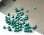 Natural Tibbati Turquoise 3 mm Round Cabochon – AAA Quality Tibetan Turquoise Round 3mm