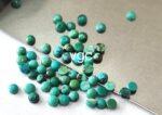 Natural Tibbati Turquoise 3 mm Round Cabochon – AAA Quality Tibetan Turquoise Round 3mm