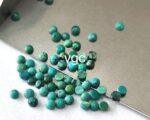 Natural Tibbati Turquoise 3 mm Round Cabochon – AAA Quality Tibetan Turquoise Round 3mm